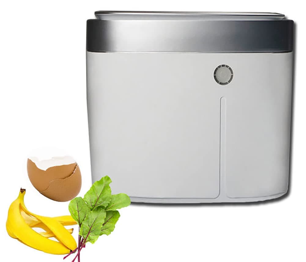 Compost Bin Kitchen Food Waste Composter, 380W Waste Compost Machine with 3L Capacity, Home and Kitchen Composting Bin Food Waste Cycler Free Installation for Countertop, Counter