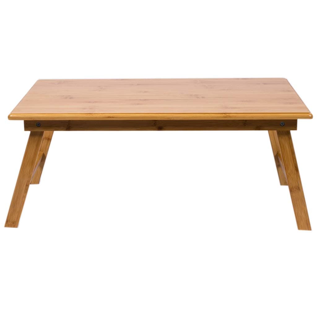 Desk BOBE SHOP- Modern Simple Small Folding Computer, Bamboo For Bed And Sofa, Portable, Small Coffee Table (Size : 60 * 40 * 25cm)