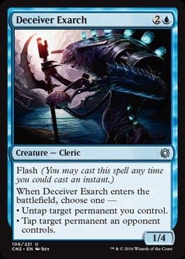 Magic: the Gathering - Deceiver Exarch (106/221) - Conspiracy 2: Take the Crown by Magic: the Gathering