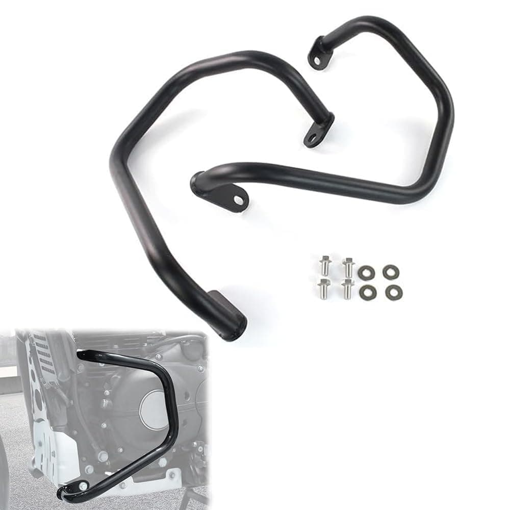 Engine Guard Crash Bar Compatible with Royal Enfield Himalayan 2016-2023, Scram 411 2022-2024 Motorcycle Engine Highway Bumper Protector