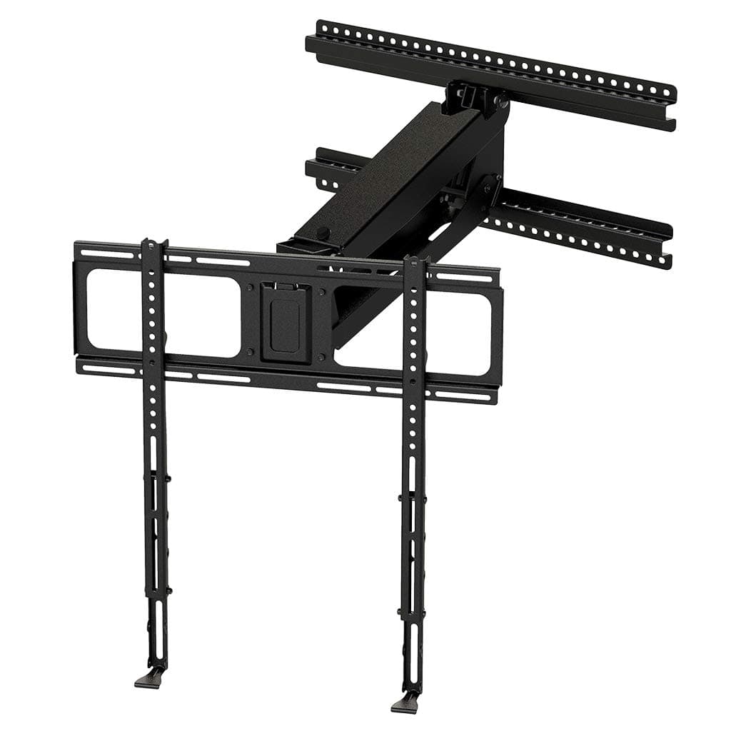 - MM340 Above Fireplace Pull Down TV Mount- Televisions 44" to 80" Up to 90 lbs - Safe Auto-Adjusting TV Mounts - Patented Motion Stops, Handles, Balancing Technology - Superior Steel