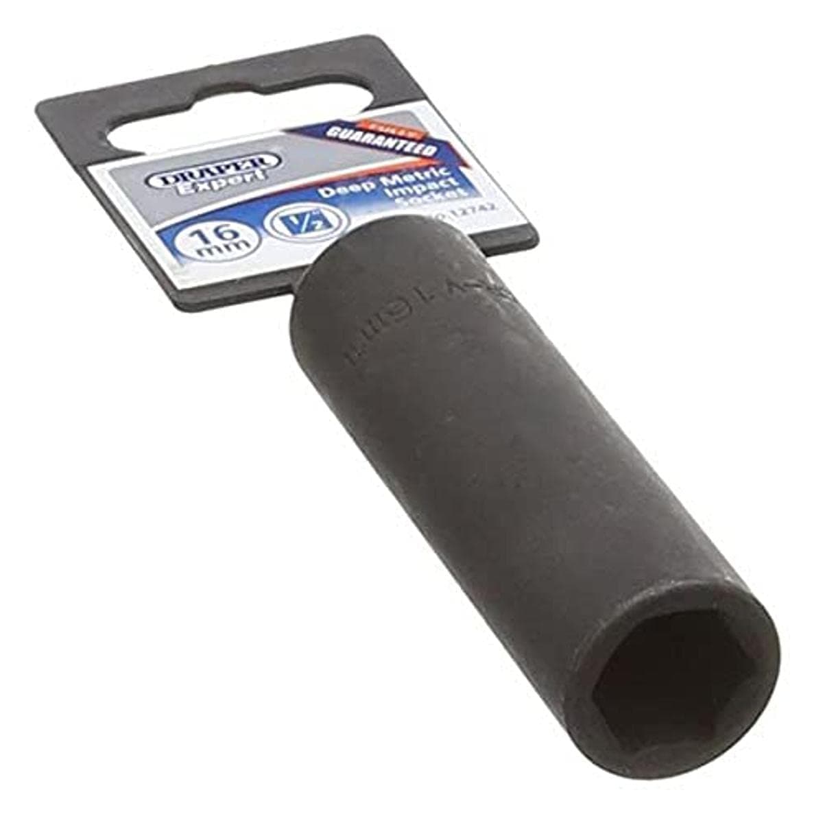 Draper 12742 1/2-inch Drive 16mm Deep Impact Socket