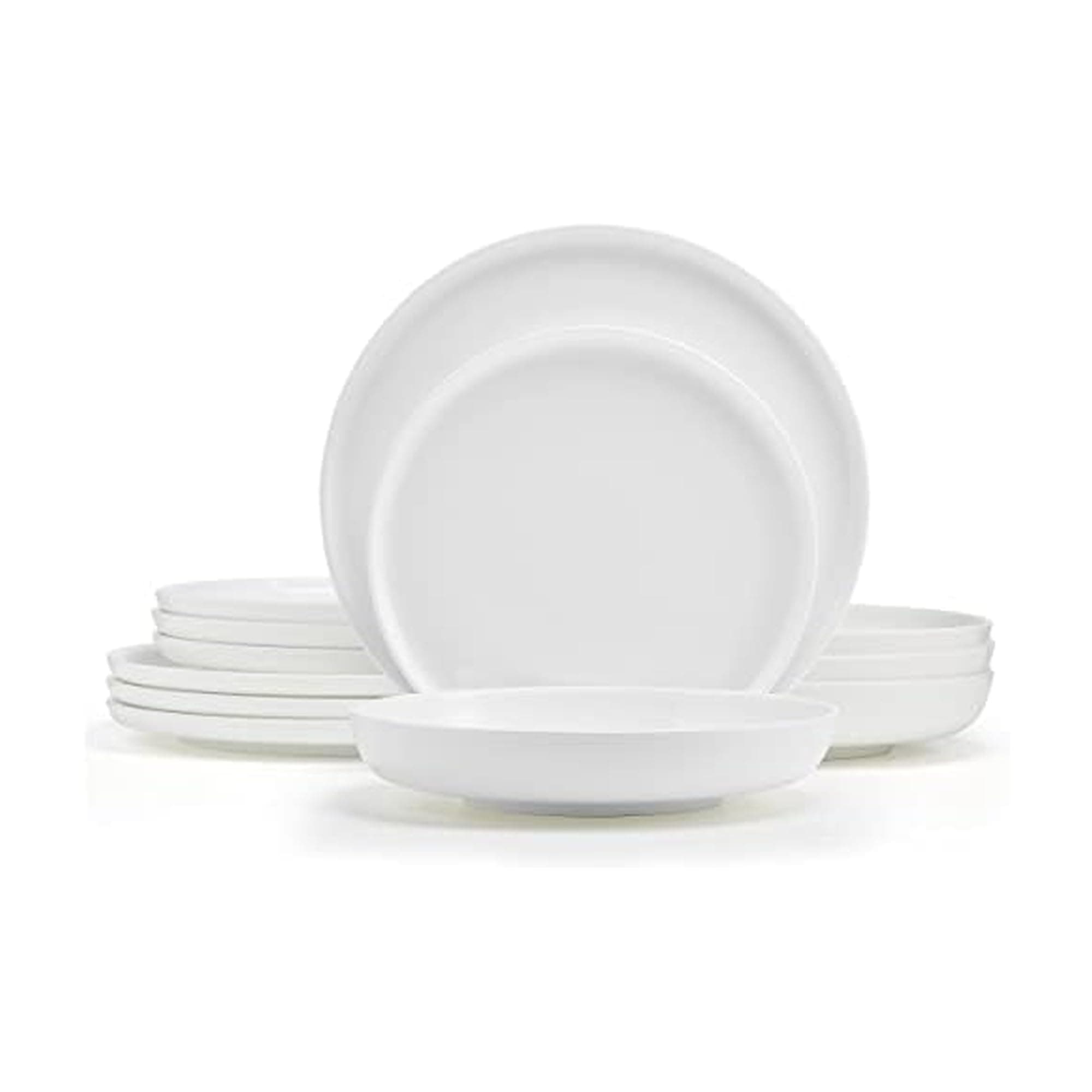 Marion Chip Resistant 12 Piece Dinnerware Set, Service for 4