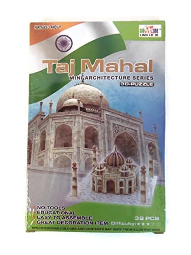 Taj Mahal Mini Architecture Series 3D Puzzle