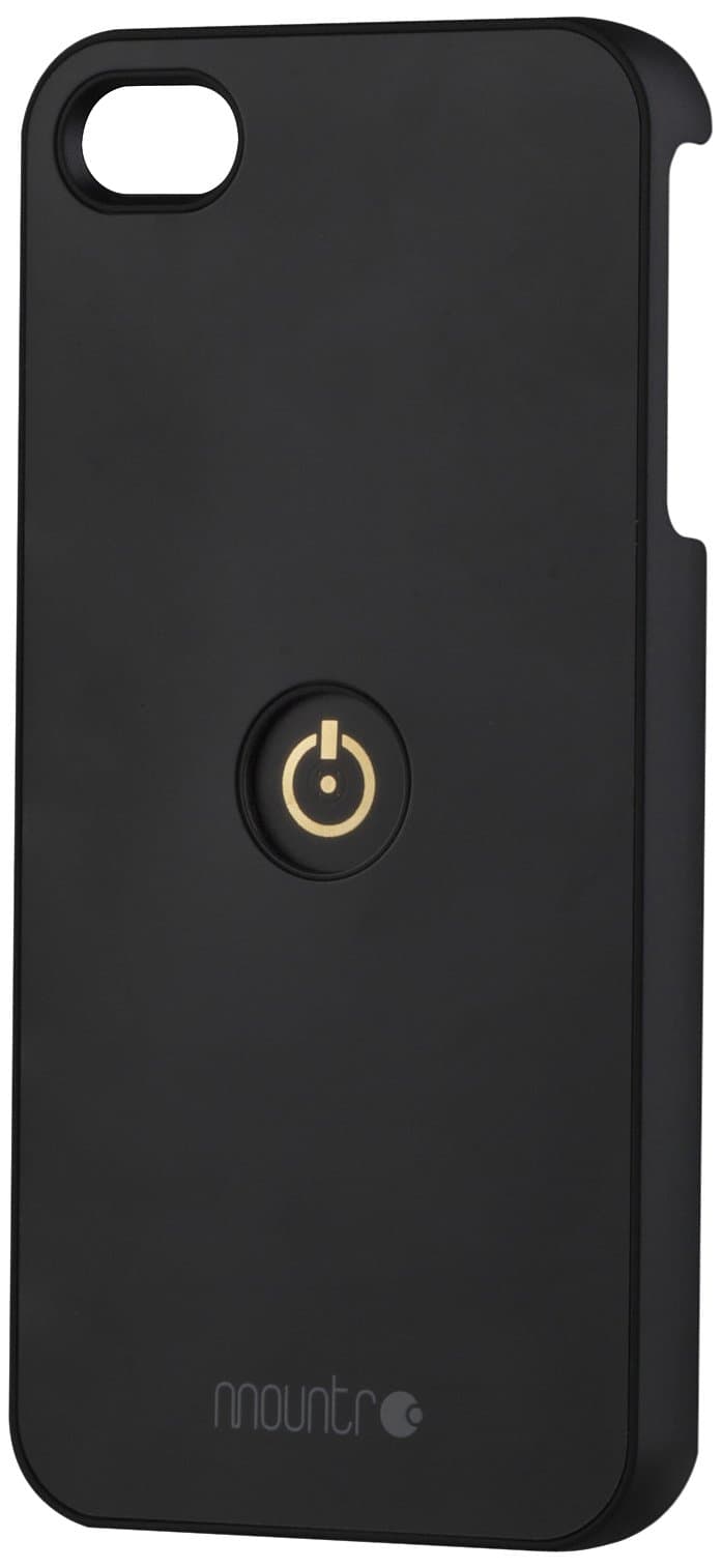 Mountr Carrying Case for iPhone 4/4S - Retail Packaging - Black