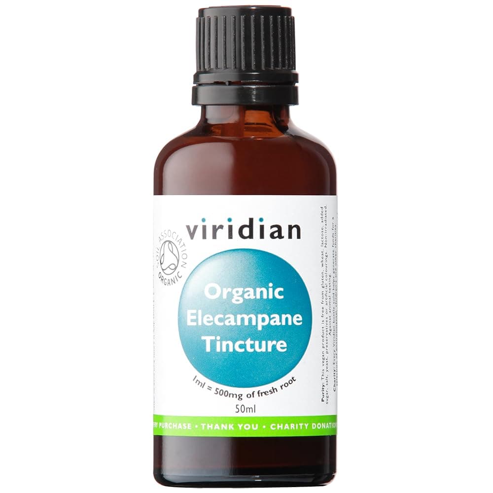 Viridian100% Organic Elecampane Tincture 50ml