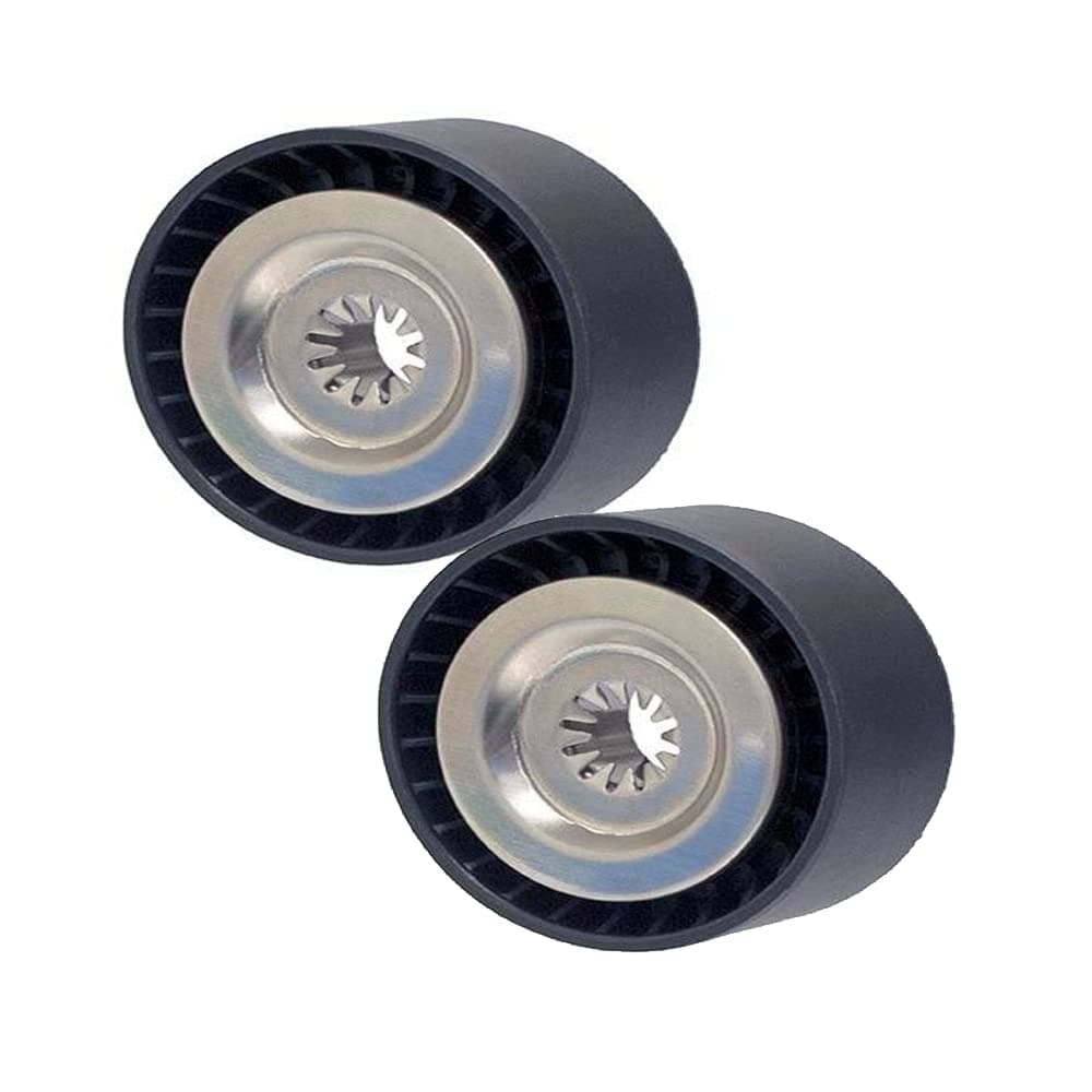 Replacement Accessory Drive Belt Idler Pulley Kit Mechanics Choice for 2012-2019 Jeep Wrangler V6; 3.6L