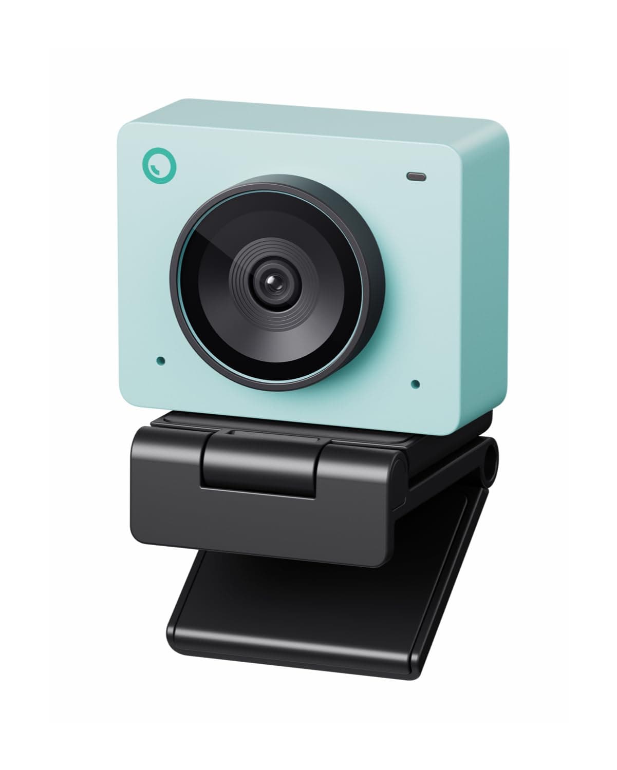 OBSBOT Meet 2 AI-Powered 4K Webcam, AI Framing & Auto Focus, Webcam with Microphone, 60 FPS, HDR Low-Light Correction, Beauty Mode, Webcam for PC, Streaming, Conference, Gaming etc. (Aurora Green)