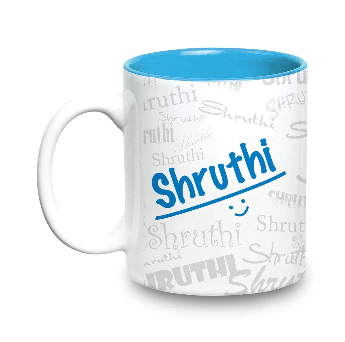 Hot MuggsMe Graffiti Mug - Shruthi Personalised Name Ceramic, 315ml, 1 Unit