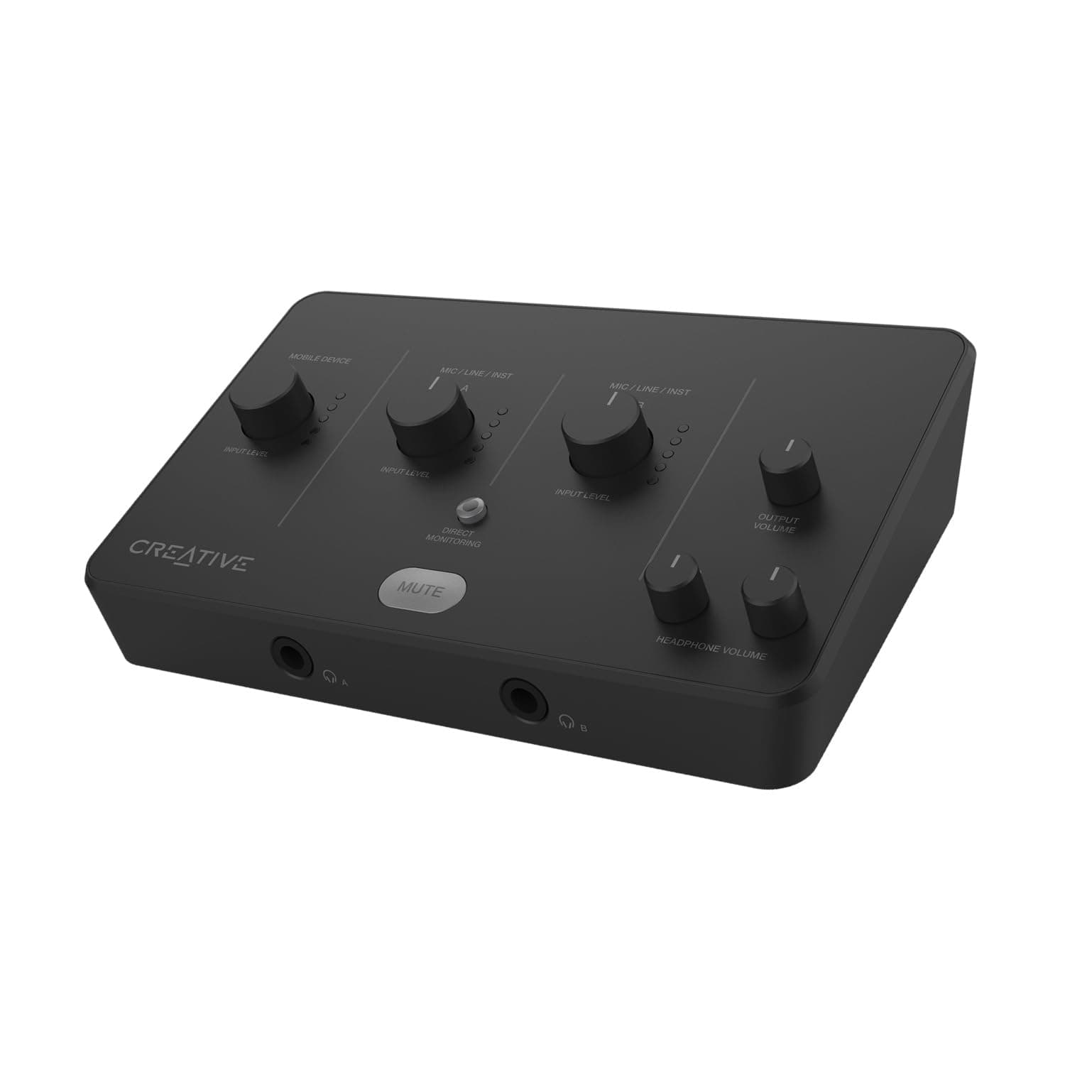 Live! Audio A3 USB Audio Interface with High-Resolution Recording and Playback up to 24-bit 96kHz, with Zero-Latency Direct Monitoring