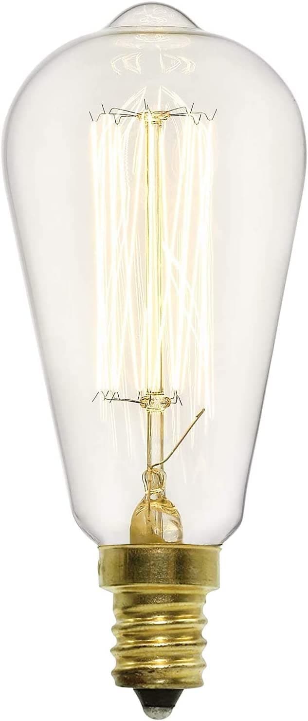 ARVIDSSON Replacement Bulbs for Wax Melt Warmer, E12 45W Edison Light Bulb, Wax Warmer Bulbs, Antique Vintage Style Light Bulb