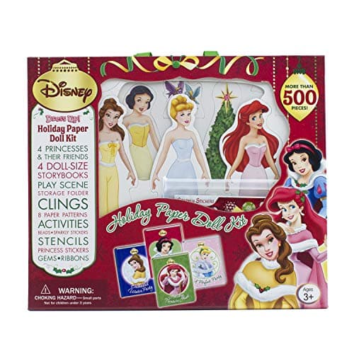 Disney Holiday Paper Doll Kit
