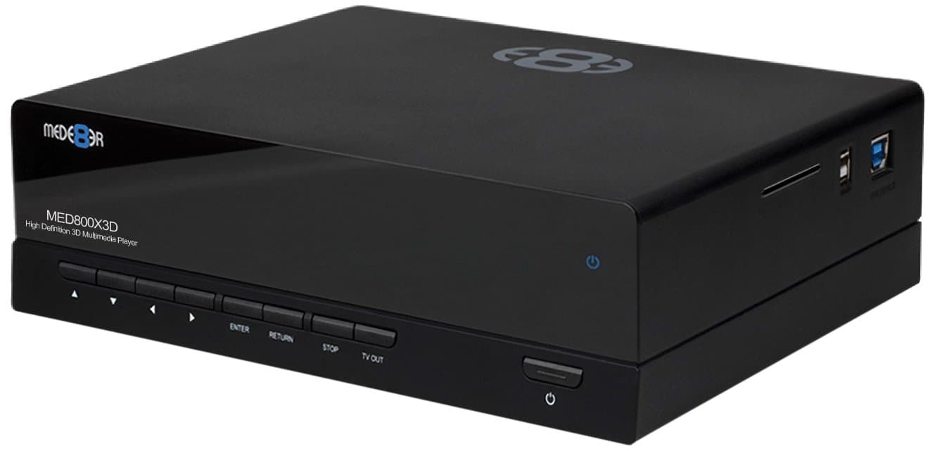 Mede8er MED800X3D, Video Players