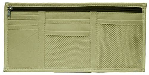 The Super Visor Automobile Car Visor Storage Pouch System (Beige)
