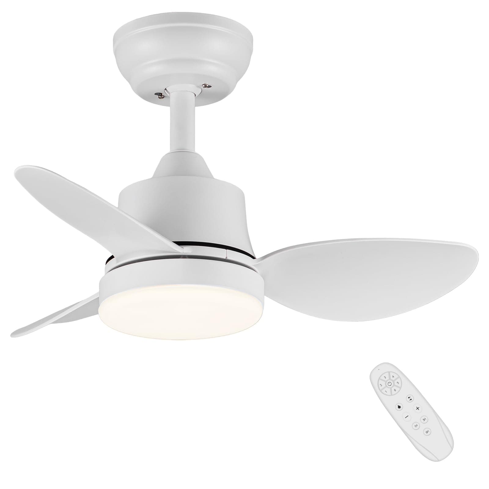Newday 24inch Ceiling Fan White