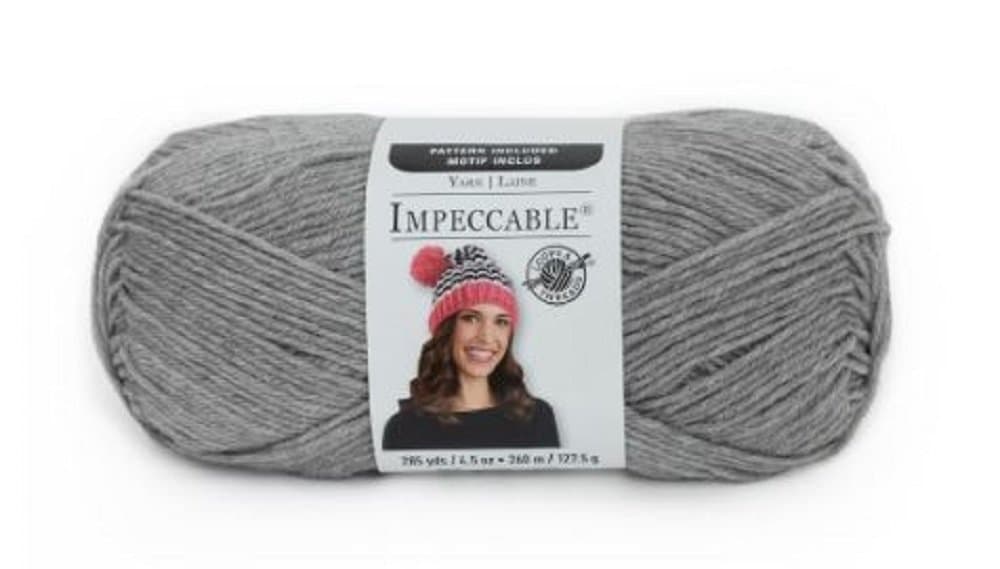 loops & threads Impeccable Yarn 4.5 Oz Pale Gray