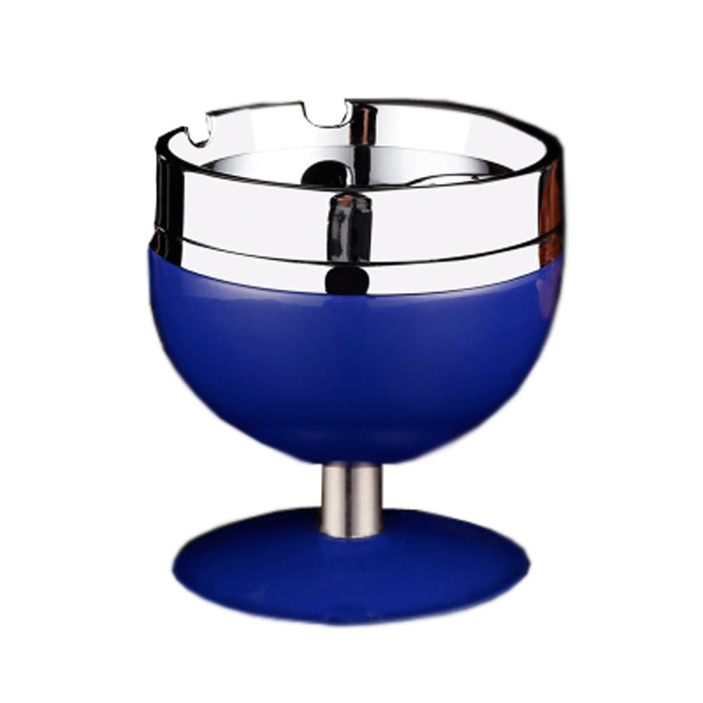 Battletter Creative Upscale Stainless Steel Ashtray (blue)