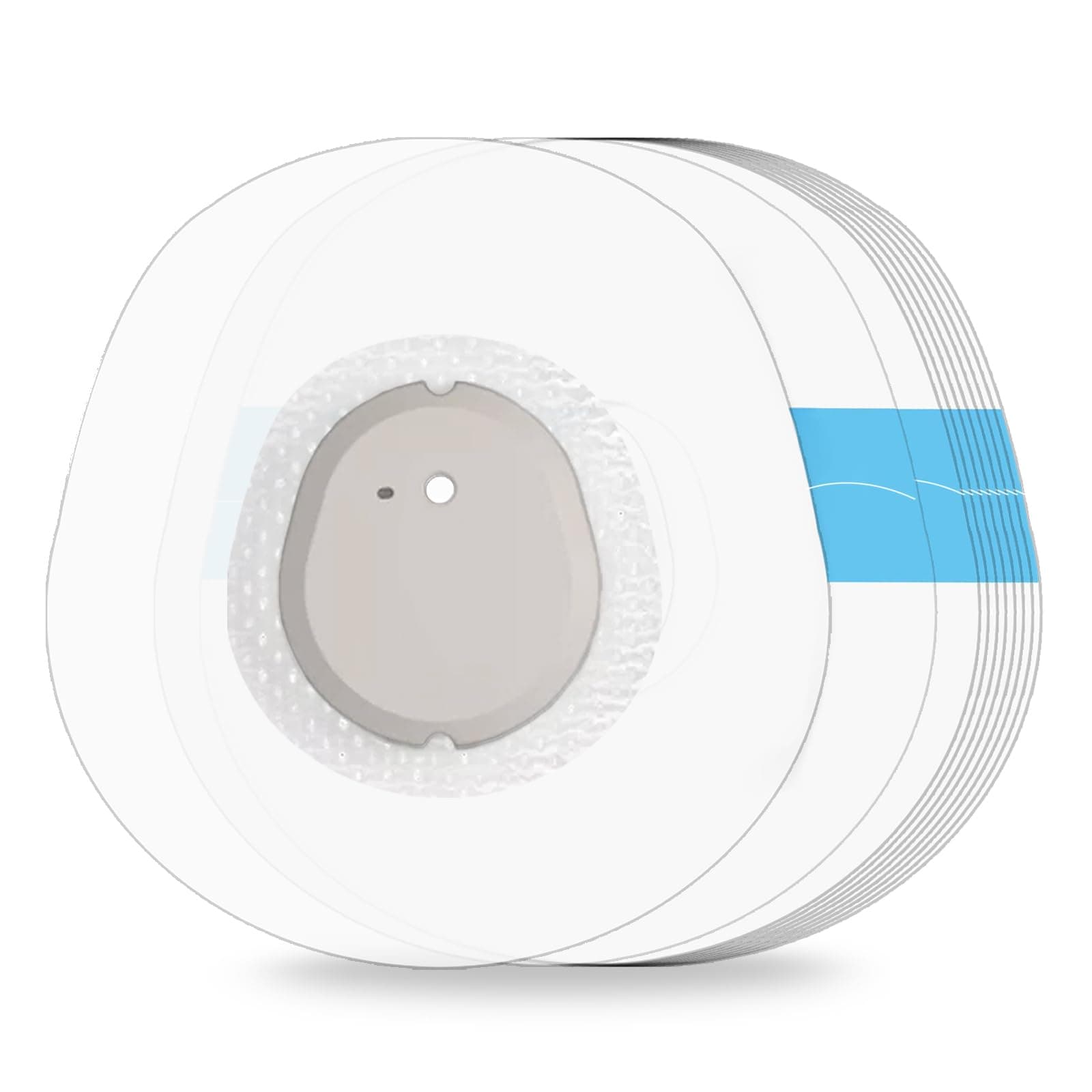 Dexcom G7 Waterproof Plasters, Pack of 45, Fixation Plasters for G7 Sensors, 10 Days, Breathable and Skin-Friendly