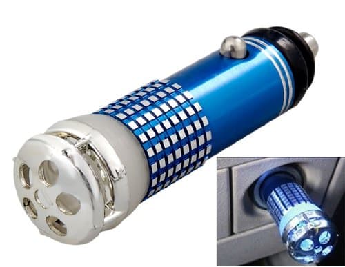 Wrui Car Anion Oxygen Bar Air Purifier with Aroma Function (Blue)