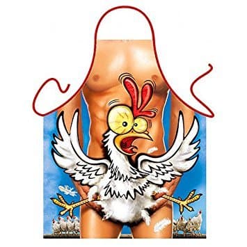 Chicken Love (Funny) - Sexy Kitchen Apron - 100% Polyester