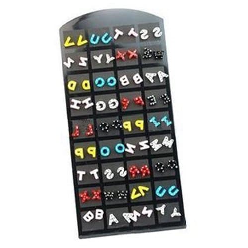 36 Pair Earrings Display Holder Organizer Stand-Black