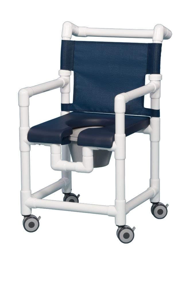 Open Front Deluxe Shower Commode Chair SC717 P N