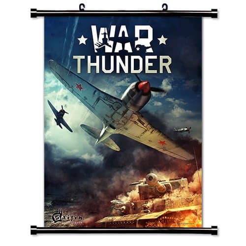 War Thunder Game Fabric Wall Scroll Poster (16x22) Inches