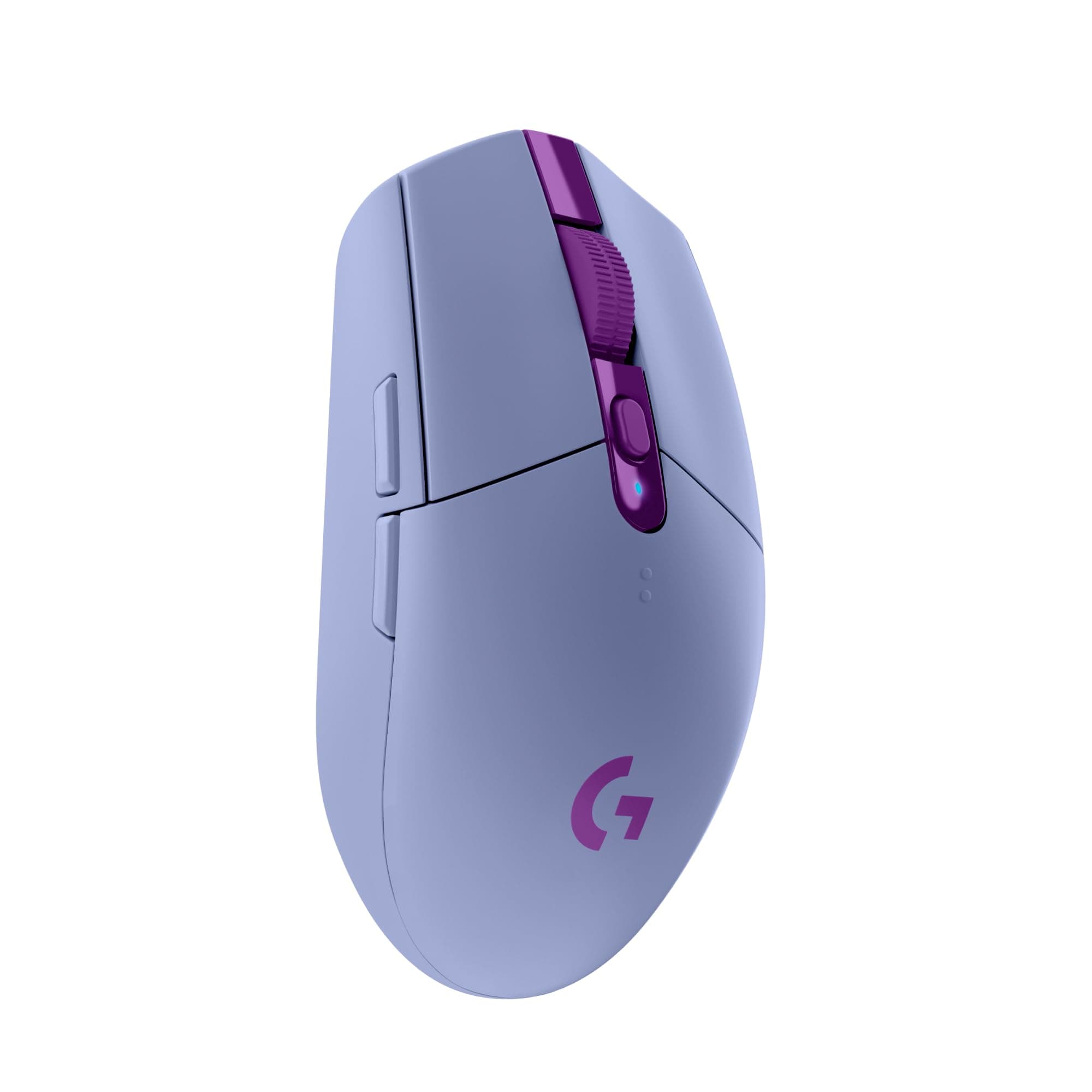 Logitech G305 LIGHTSPEED Wireless Gaming Mouse, Hero 12K Sensor, 12,000 DPI, Lightweight, 6 Programmable Buttons, 250h Battery Life, On-Board Memory, PC/Mac - Lilac