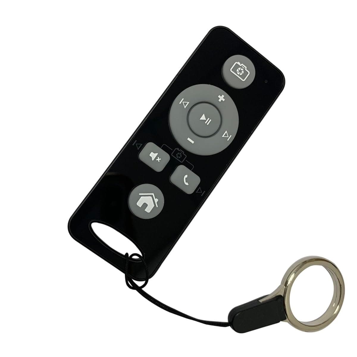 BT Multimedia Music Player Remote Control for Play Pause Next Prevtrack Volume Up/Down Mute Fit for iOS iPhone ipad Android System Smartphone Tablet Devices Sony FiiO Player ect