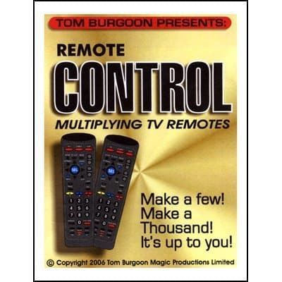 Remote Control Multiplying TV remotes by Tom Burgoon - Trick by Magic Supply Company