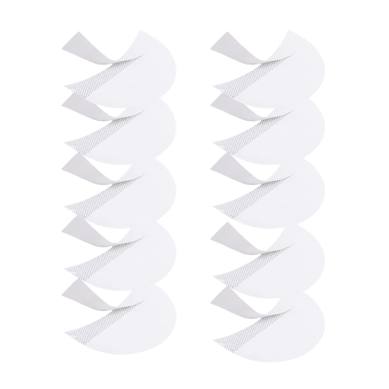 BLAAROOM100 Pcs Eyeshadow Shields for Eye Makeup,Eyeshadow Pads Professional Stencils Lint Free Under Eye pads Under Patches Guards Prevent Makeup Residue