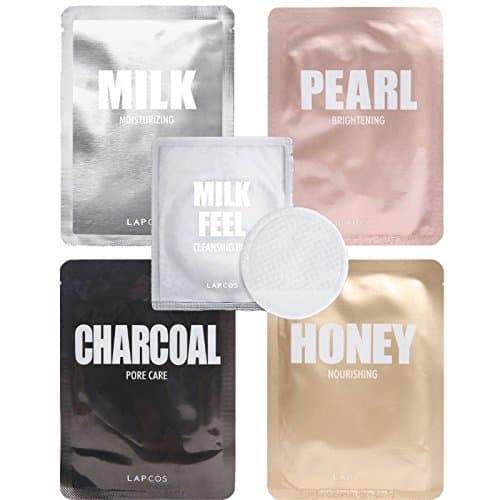 LAPCOS Variety Masks + Exfoliating Pad