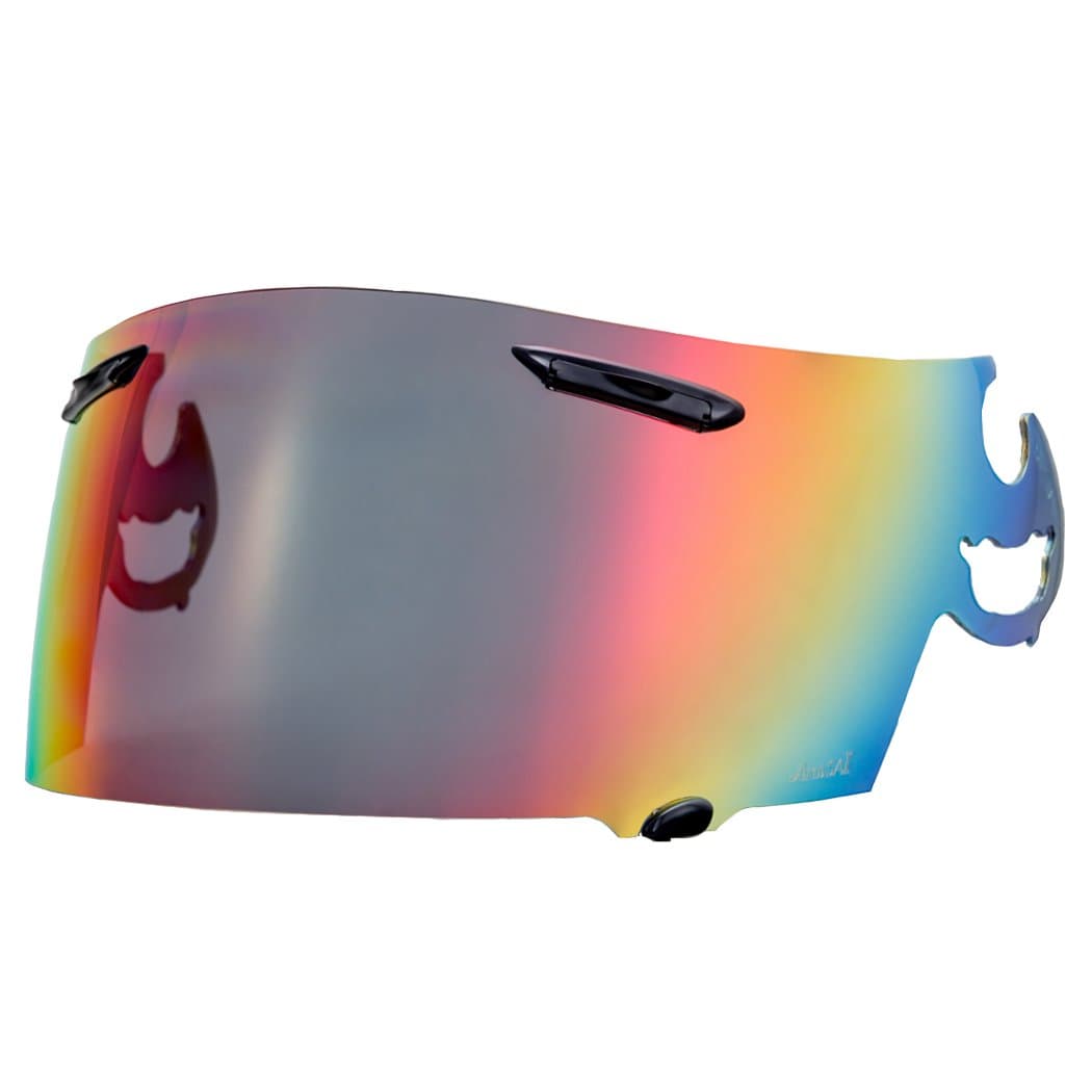 EXTRA shield [Arai Super ad cis-I (SAI)] Smoke / Red [RX-7 RR5 / ASTRO-IQ / RAPIDE-IR / QUANTUM-J support]