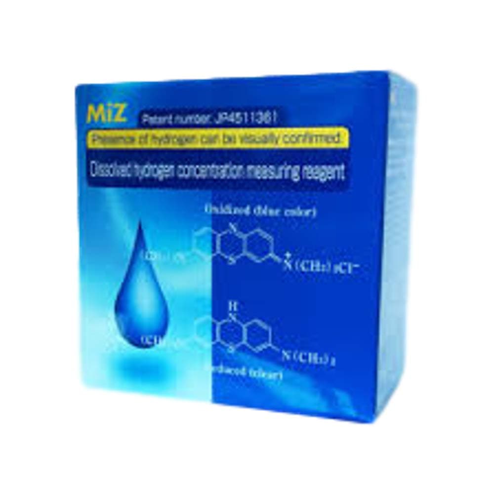 Miz Hydrogen Test Reagent Kit/Gold Standard for Molecular Hydrogen Testing/High Accuracy and Stability/H2 Blue Drops and Trustlex EHN-1000 Comparable