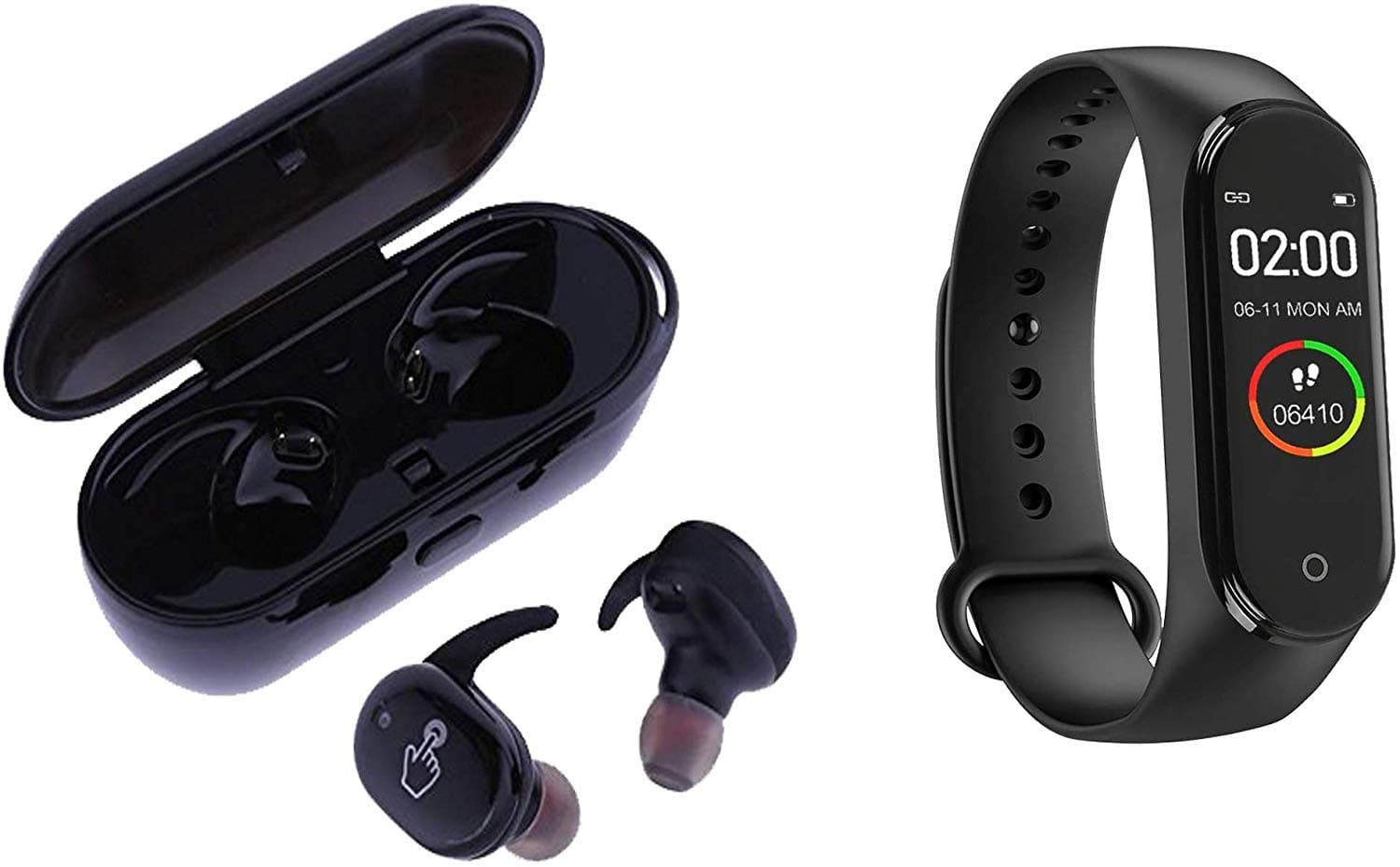 Trost Activity Tracker, Bluetooth - Black