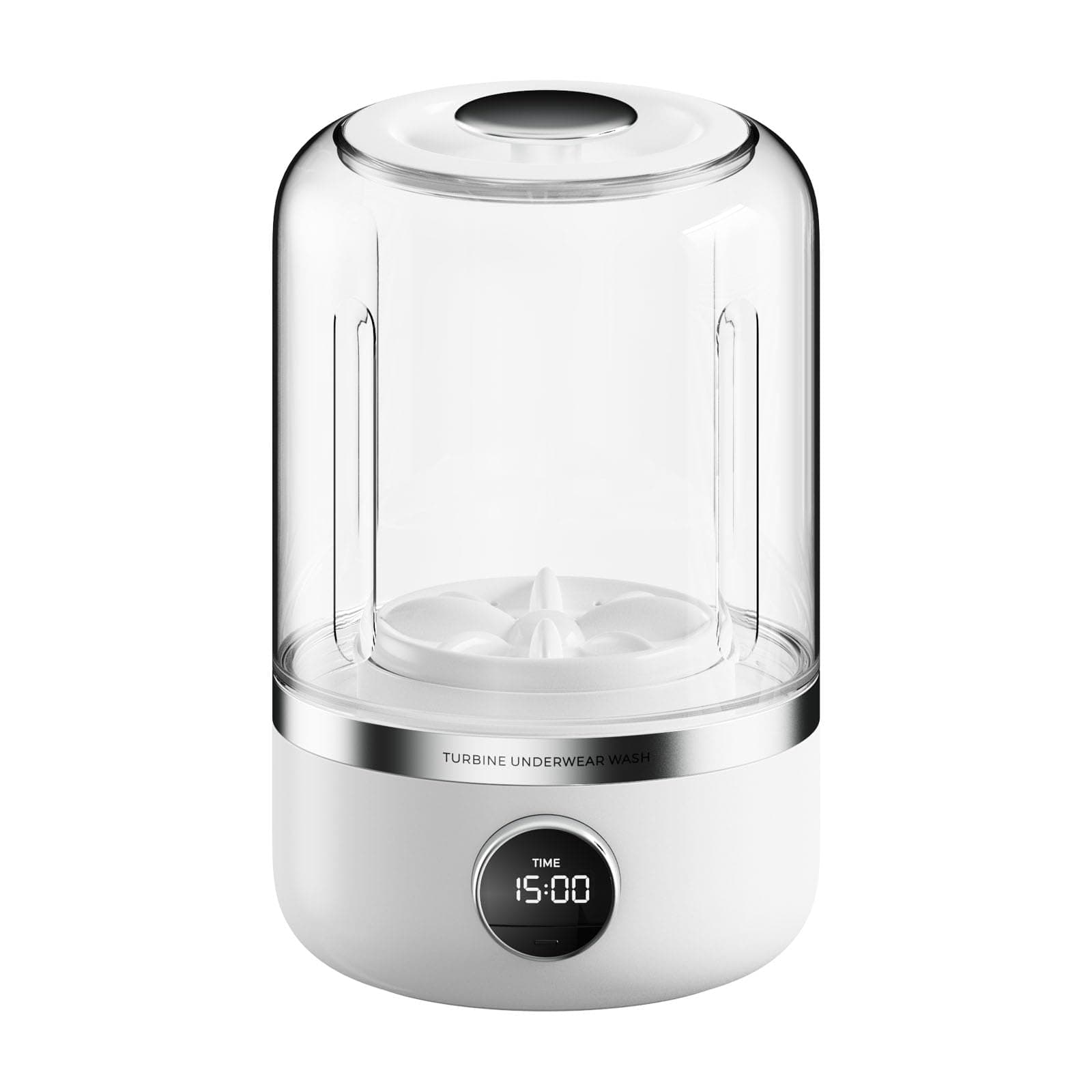 Mini portable washing machine, 1.2L small washing machine, can be used for underwear, socks, saliva towels, suitable for apartments, hotels, and travel.(5.1 * 8.3in)