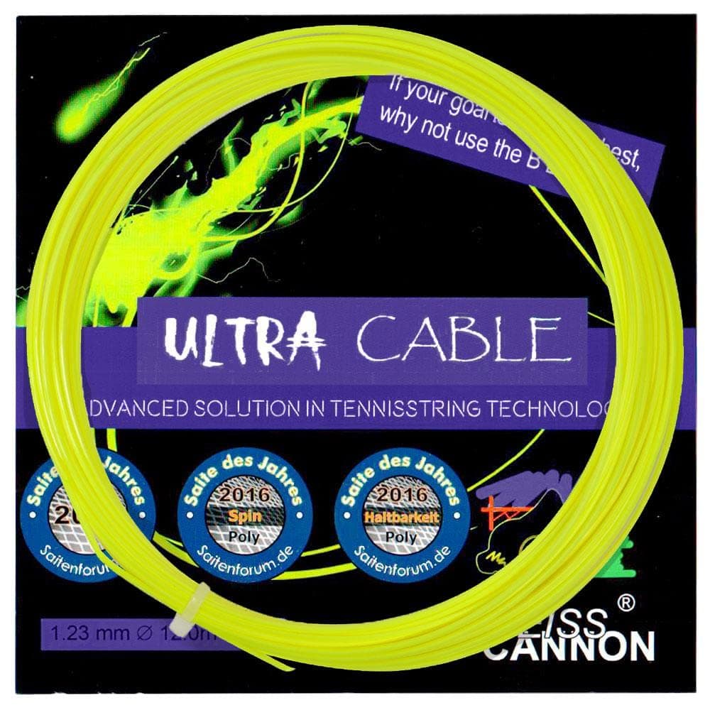 Ultra Cable 17 /1.23mm Tennis String Set - Yellow