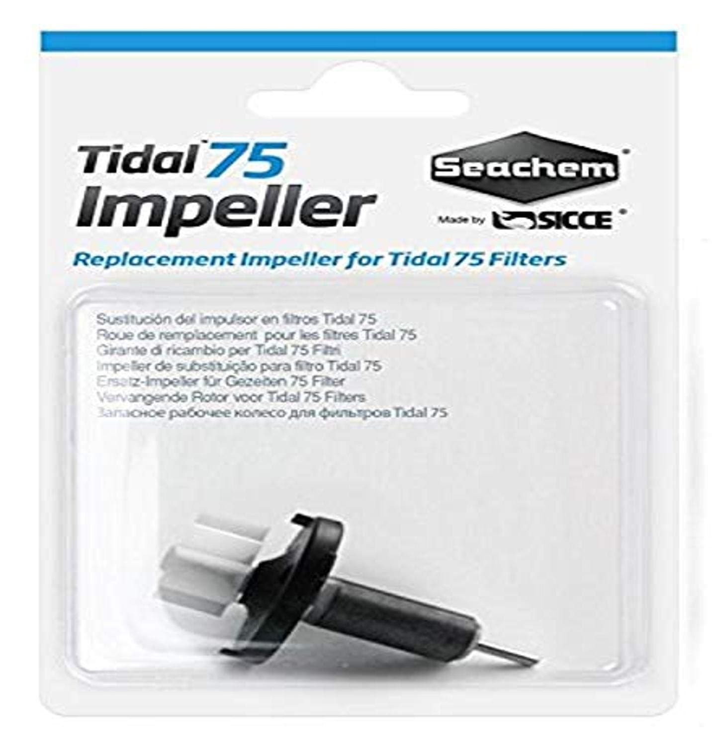 Seachem Laboratories 6517 75 Tidal 60 Hz Replacement Impeller