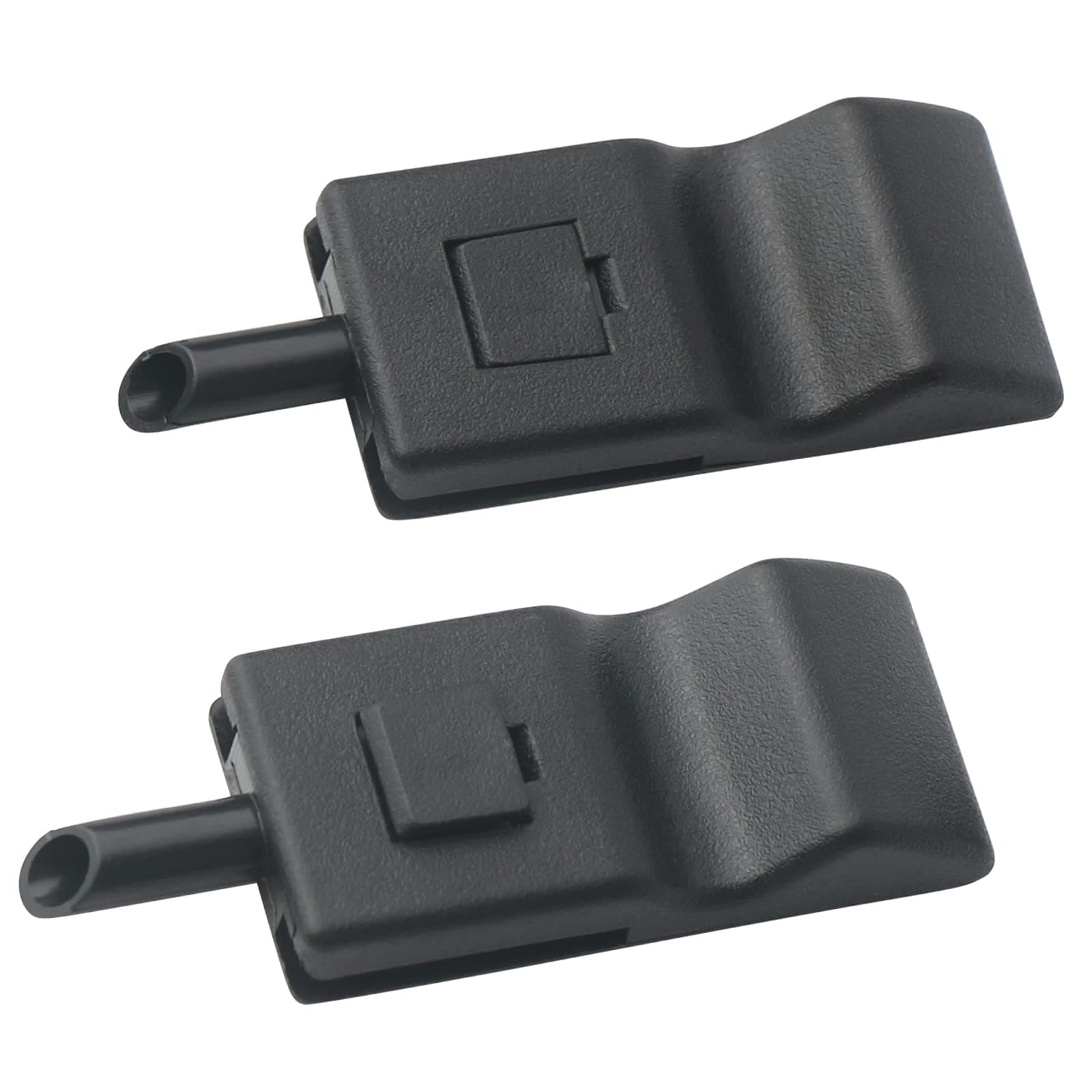 Door Locking Knob Tab Black (pair) for Chevy GMC, Silverado Sierra