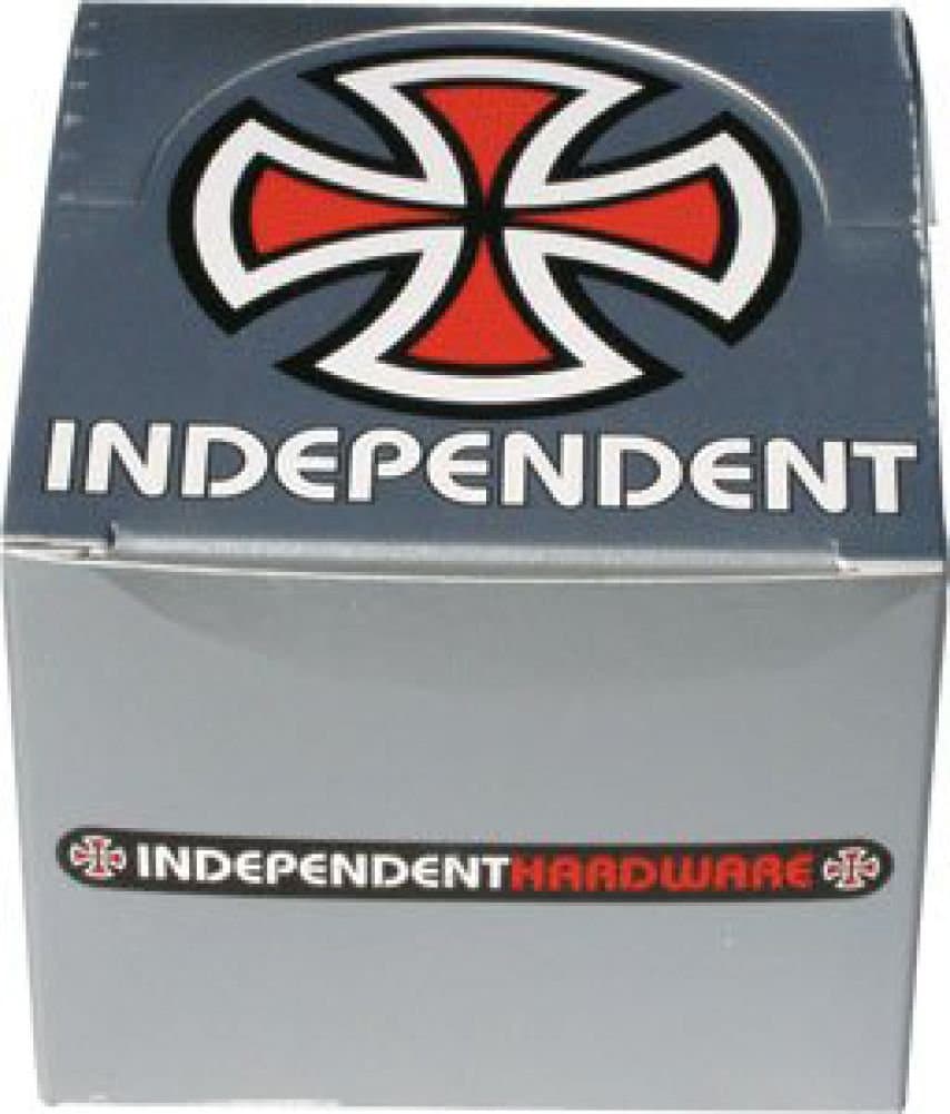 Independent 12/Pack 1" Phillips Silver Hardware Skateboarding Hardware