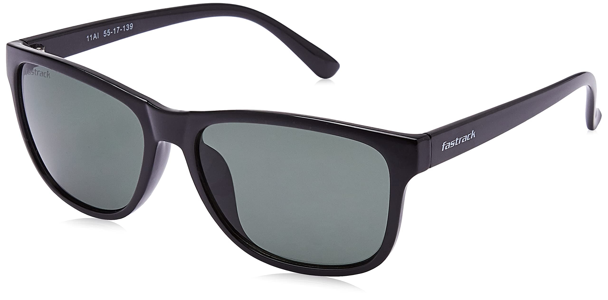 Fastrack UV Protected Square Men's Sunglasses (Grey/Black)