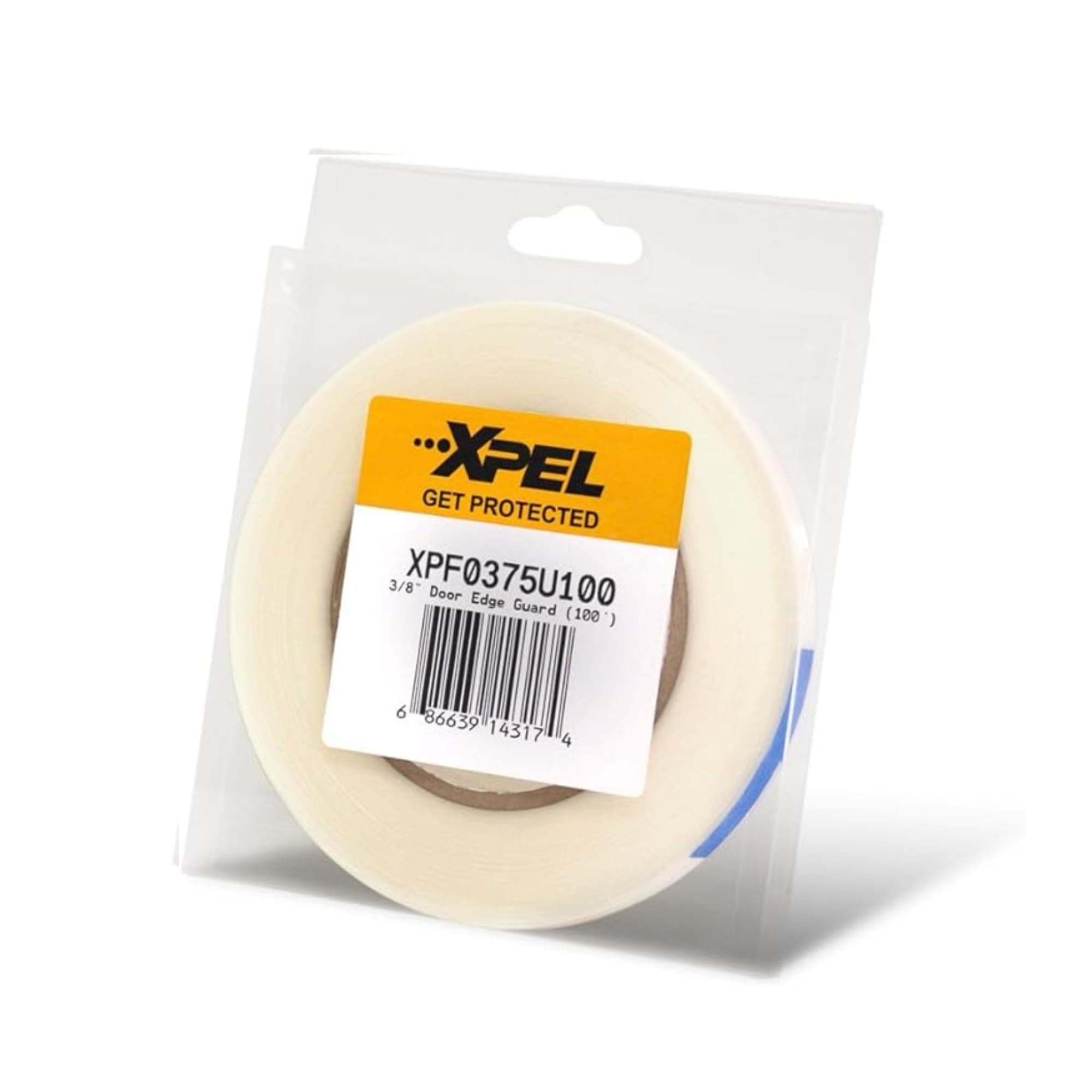 Door Edge Guard Protection Film Roll, 3/8" x 100' - Car or Truck Doors, Protective Barrier Against Minor Scratches, Paint Chips, Door Edge Impact, and Dings - Prevents Damage and Possible Rust