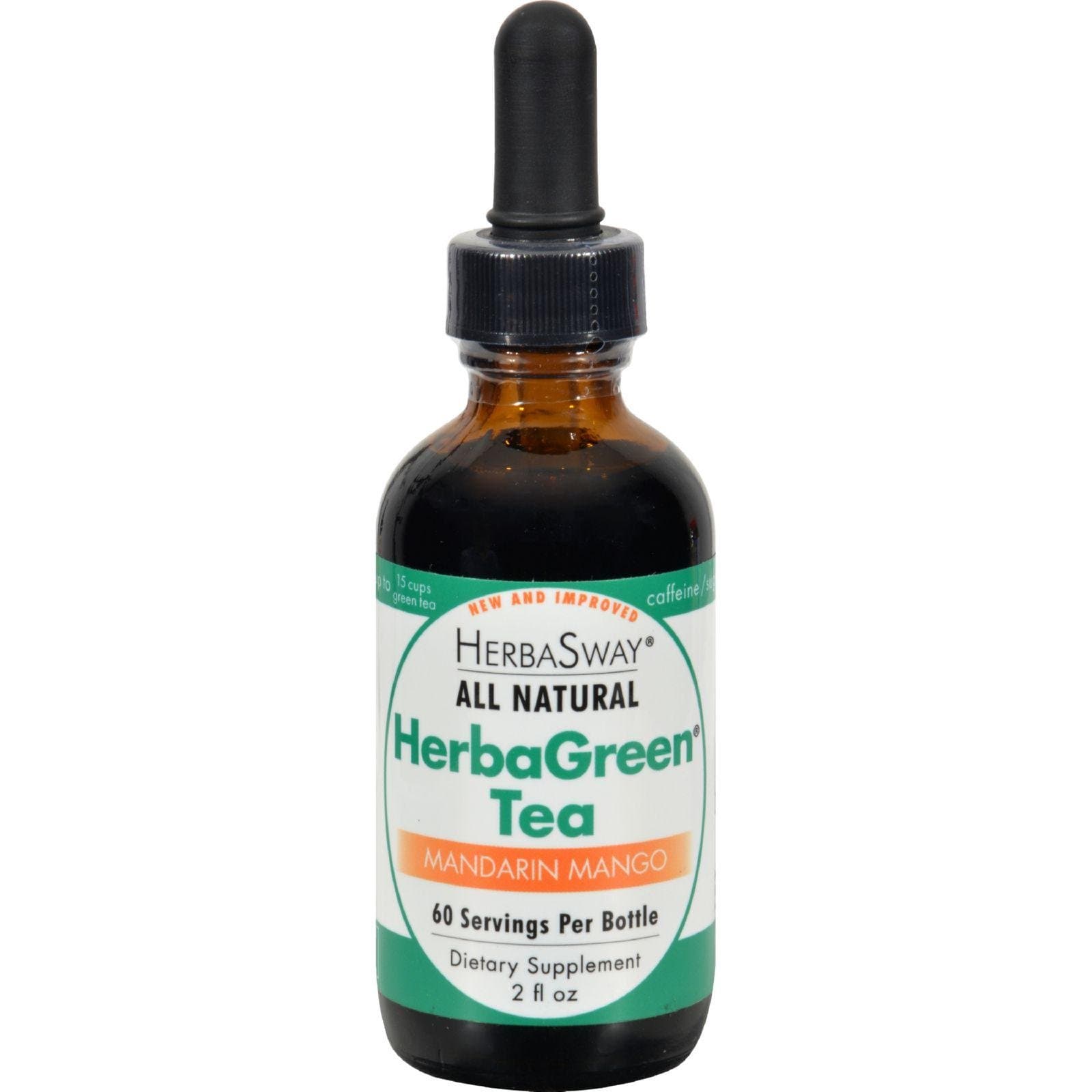 Herbagreen Mandarin Mango Swirl Tea 2 OZ by Herbasway