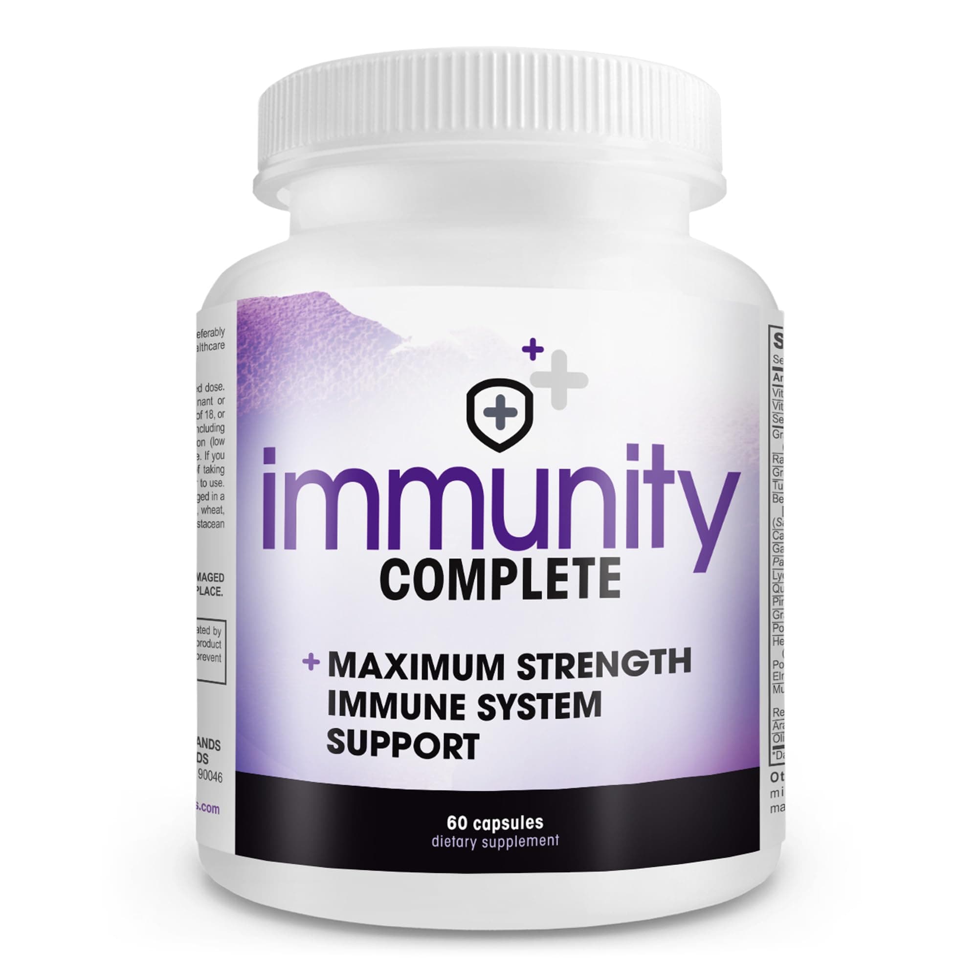- Immunity Complete - 20-in-1 Immune System Booster Formula with Cat's Claw, Quercetin, Vitamin C, and Olive Leaf Extract 60ct