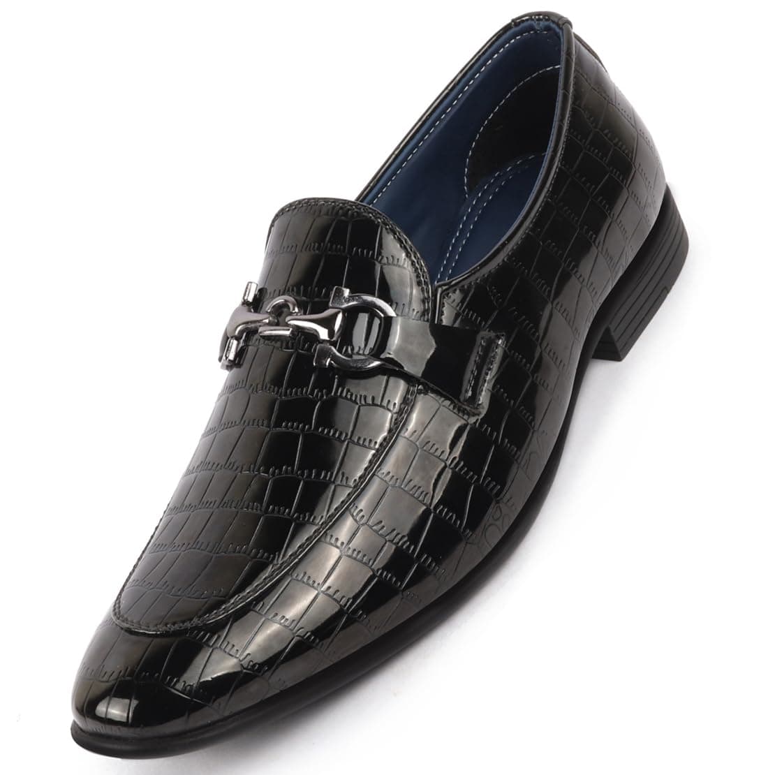 Men Leather Formal Pull-On Shoes