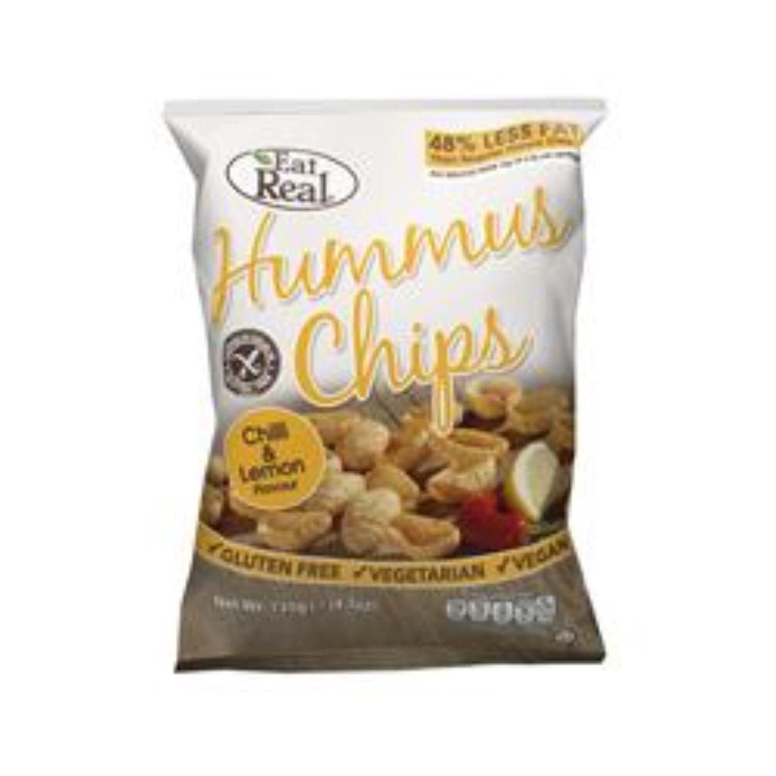 Eat Real - Hummus Chips - Chilli & Lemon - 135g