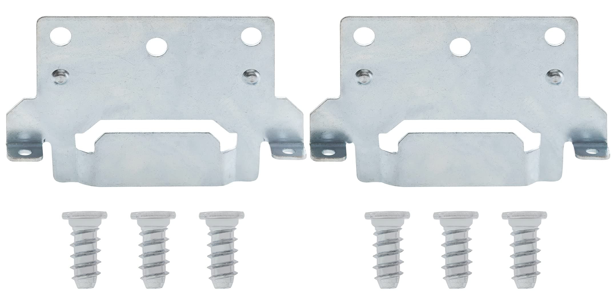 Replacement for IKEA Bed Frame Part 116791 (Mounting Plate) and 105307 (Screws)