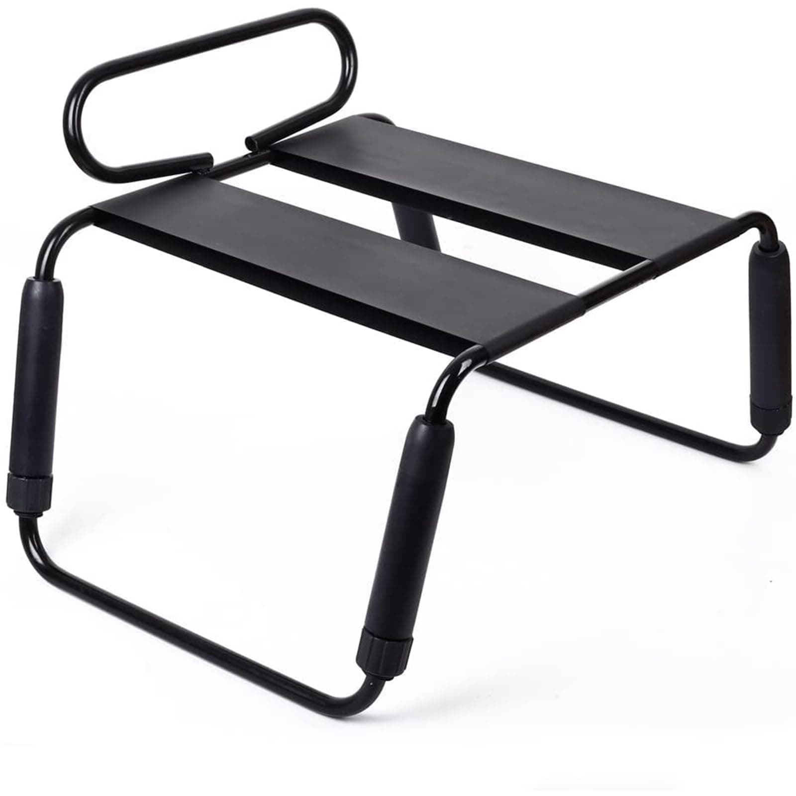 Folding Adjustable Position Assist Chair Portable Couples Mount Stool Elastic Furniture for Bedroom Bathroom Bear Weight up to 300 pounds 8700