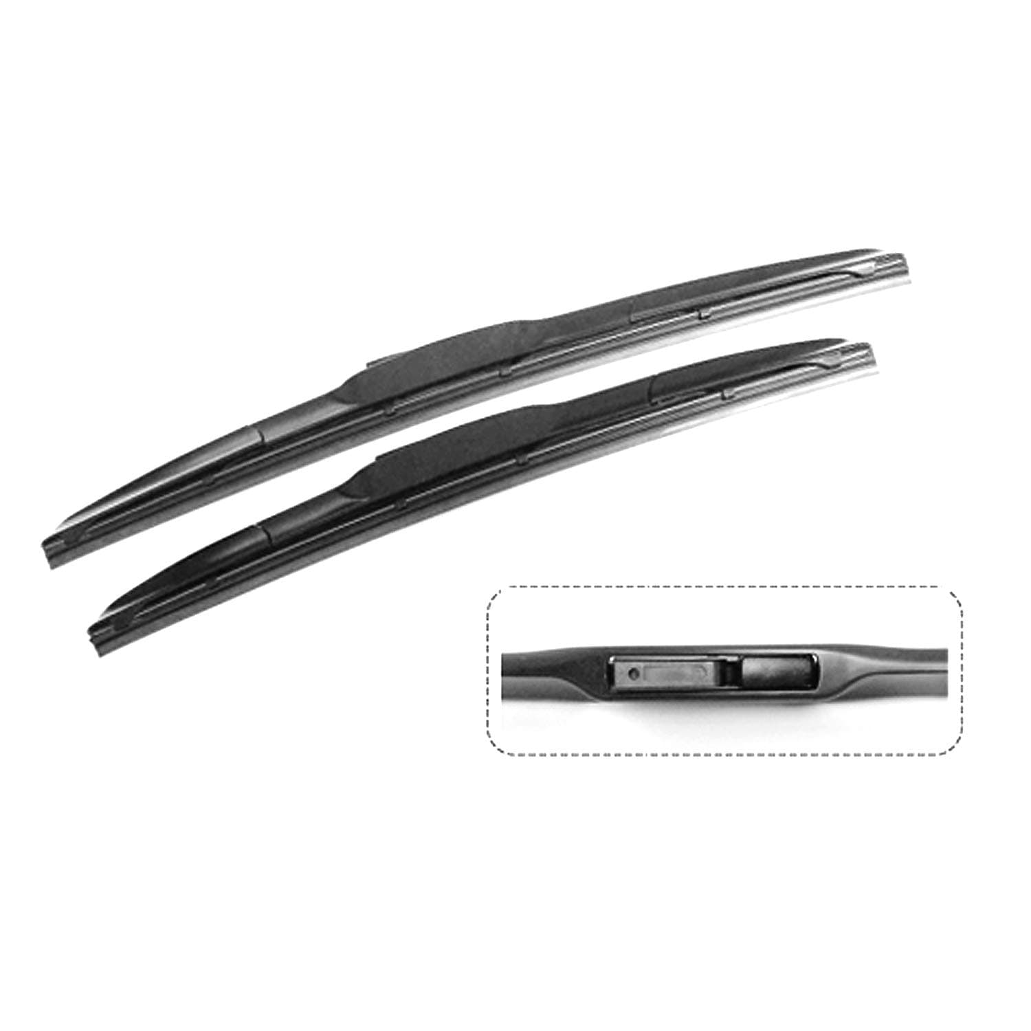 RAV4 Windscreen Wiper Blades x 2 Front Set Fits to REG 2010 ONWARD