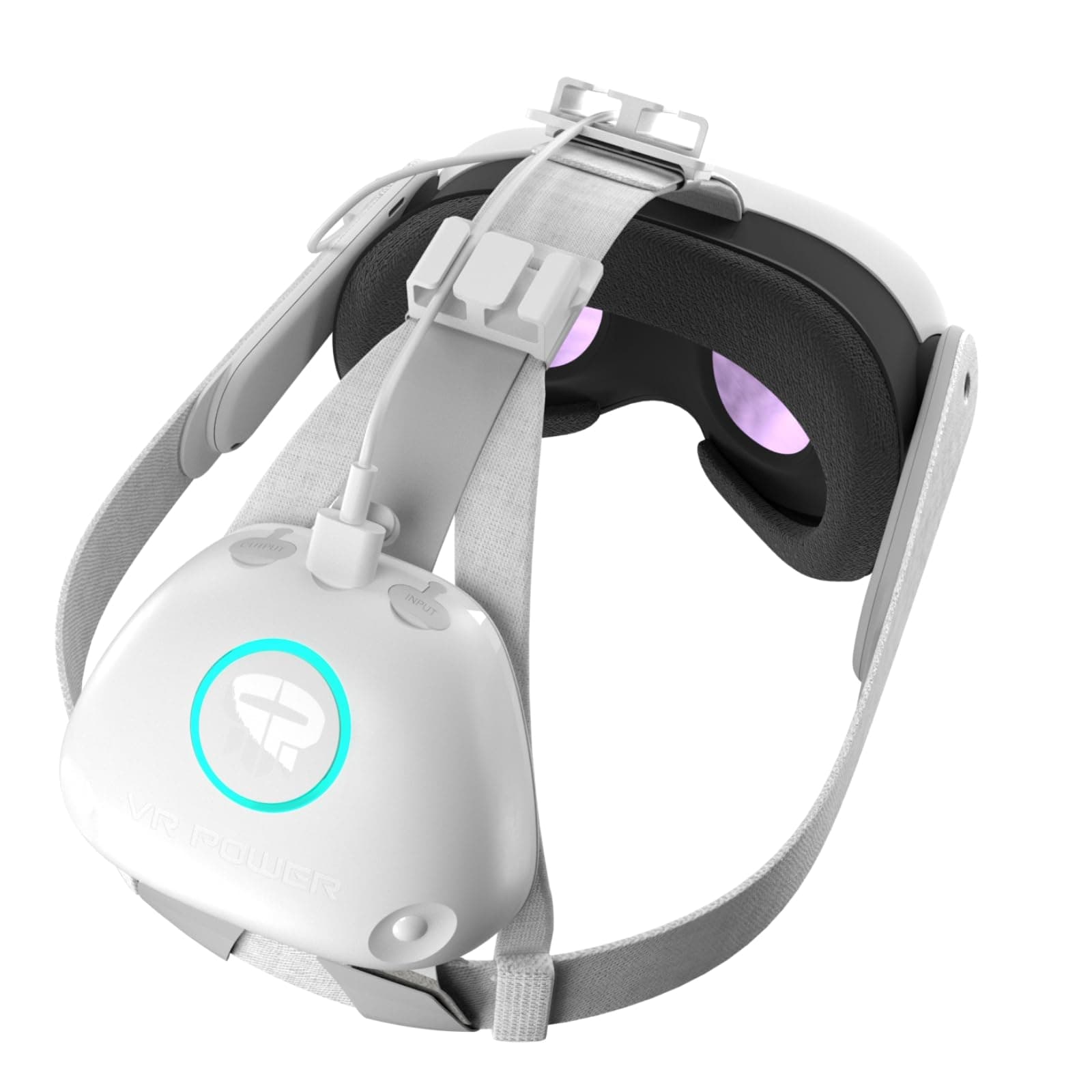 Rebuff Reality VR Power for Meta Quest 3s, Quest 3, and Quest 2- VR Headsets Battery Pack with10,000 mAh Battery- Extended 8+ Hrs of Playtime, Counter Balance with Improved Comfort